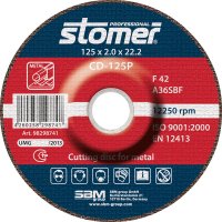 Диск отрезной CD-125P (125 х 2,5 х 22,2 мм) STOMER 98298741