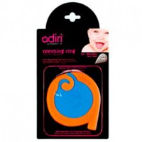    Adiri A Teething Rings, cyan-orange