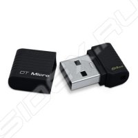   64GB USB Drive [USB 2.0] Kingston Micro Black (DTMCK/64GB)