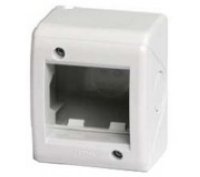 Модульная настенная коробка для электроустановочных изделий DKC VIVA, IP40, 2 мод. 54640