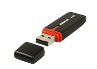 - 4Gb USB Flash Drive Kingmax PD-03 Black [USB2.0 retail]