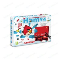   Sega Sega - Dendy Hamy 4 350-in-1 Angry Birds Red
