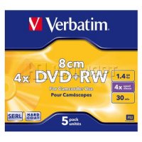 DVD+RW 8cm 1.4Gb 4x Jewel Verbatim [43564/43565]