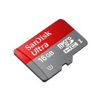   Sandisk Ultra microSDHC Class 10 UHS-I 48MB/s 16GB + SD adapter