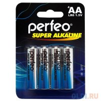  Perfeo LR6/4BL Super Alkaline AA 4 