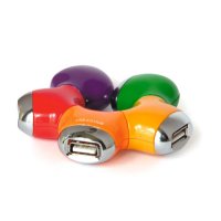  USB Konoos UK-07  USB 4-ports