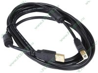   USB2.0  USB A-B Flextron "CU2-AMBM-1.8-01-P1",  28+24AWG, 