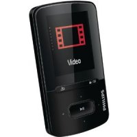 8Gb  Philips SA4VBE08KF/97 GoGear ViBE Black,  MP3