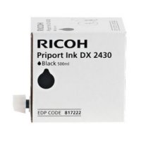 Ricoh 817222 Black краска для дубликатора Priport DX 2430