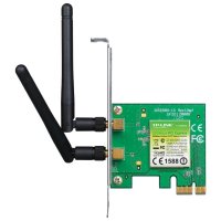pci-e wifi адаптер TP-LINK TL-WN881ND, 300Mbps 802.11n, 2T2R MIMO
