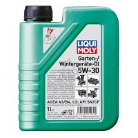 Моторное масло LIQUI MOLY Garten-Wintergerate-Oil 5W-30 для зимней садовой техники, минеральное, 1 л