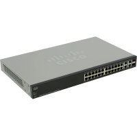  Cisco SB SF300-24PP-K9-EU, 24-Port 10/100 PoE+ Managed Switch with Gigabit Uplinks