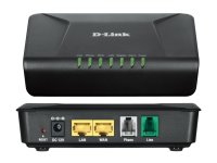 D-Link DVG-7111S Телефонный адаптер с 1 х FXS, 1 х FXO, 1 х WAN 10/100Base-TX, 1 XLAN 10/100Base-TX
