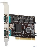  PCI - COM AgeStar XWT-PS056 ( XWT-PS056 ) 6xCOM, Moschip 9865, oem