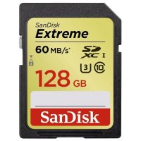   SanDisk Extreme 128Gb SDXC UHS Class 3 60MB/s