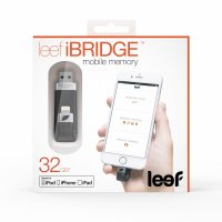 Флэш-драйв LEEF iBridge 32Gb для Apple iPad/iPhone/iPod с разъемом Lightning LIB000KK032R6