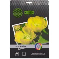 Набор фотобумаги Cactus CS-MIXPACK А 4 различной плотности и фактуры