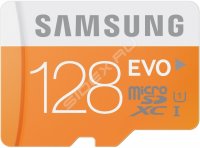   Samsung EVO MB-MP128DA/RU microSDHC Memory Card 128Gb Class10UHS-I U1+ microSD-- SD Ada