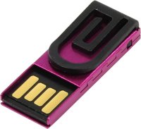   USB Flash Drive 8Gb - Iconik for Your Logo Pink MTPL-CLAMPR-8GB