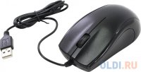 OKLICK Optical Mouse (185M) (Black) (RTL) USB 3btn+Roll (945606)