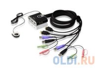  KVM ATEN (CS692-AT) KVM+Audio, 1 user USB+HDMI =) 2 cpu USB+HDMI,  . US