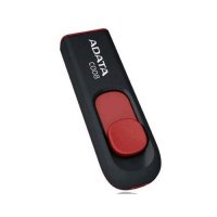 USB - A-Data USB Flash 4Gb - C008 Classic Black-Red AC008-4G-RKD
