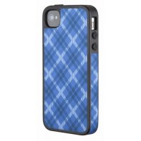  Speck  iPhone 4S FabShell Tartan Plaid Blue (SPK-A1210)