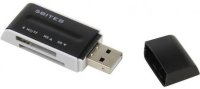5bites (RE2-102BK) USB2.0 MMC/SDHC/microSD/MS(/PRO/Duo/M2) Card Reader/Writer