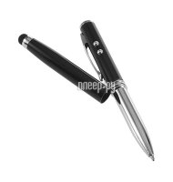  Stylus Touch Led Laser Pen Black