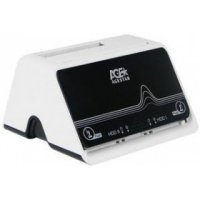    HDD AgeStar SCBT5 White/Black (2x2.5/3.5, USB 2.0/eSATA)