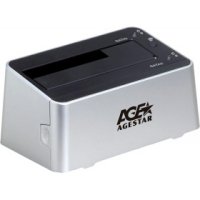 Док-станция для HDD AgeStar 3UBT3 Silver (2x2.5/3.5, USB 3.0)