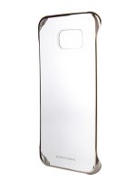  Samsung SM-G920 Galaxy S6 Clear Cover Gold EF-QG920BFEGRU