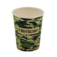 Стакан одноразовый "Boyscout", биоразлагаемый, 250 мл, 6 шт