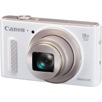  Canon PowerShot SX610 HS (White) (20.2Mpx, 25-450mm, 18x, F3.8-6.9, JPG,SDXC,3.0",WiFi, NFC,U