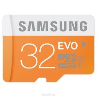   Samsung EVO Plus (MB-MC32DA/RU) microSDHC Memory Card 32Gb Class10 UHS-I U1+ microSD--)