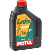 Моторное масло MOTUL Garden 4T SAE 30 для садовой техники, мирнеральное, 1 л (102787)