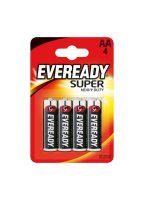  Energizer "Eveready Super Heavy Duty AA" , (), 4 