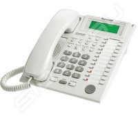 Системный телефон Panasonic KX-T7735RU, белый