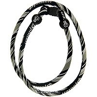 Ожерелье "Rakuwa X30", цвет: черно-белый, 55 см