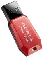 A-Data USB Flash 32Gb - DashDrive UV100 USB 2.0 Red AUV100-32G-RRD