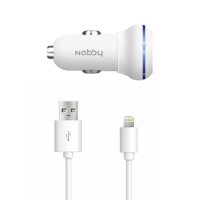   Nobby Energy USB 1A + 30pin SC-001 + AC001 White  + 