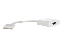   Oxion 30-pin to HDMI 15cm OX-ADP004WH White