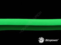 Bitspower CABLE SLEEVE DELUXE 1/2", Acid Green