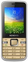   KENEKSI K5 Golden 2.4" 320x240 2 Sim Bluetooth  K5 Golden