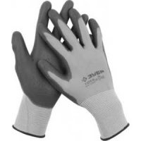 Перчатки Зубр для точных работ с полиуретановым покрытием "Мастер" L (11275-L)