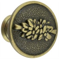 Ручка-кнопка Kerron RK-001 BA металл цвет бронза