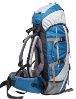 Рюкзак туристический Trek Planet "Colorado 55L", цвет: синий, серый