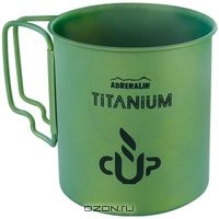 Кружка походная "Titanium Green"