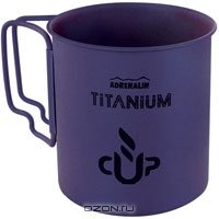 Кружка походная "Titanium Purple"