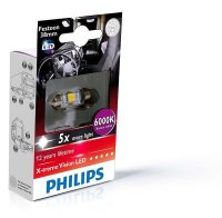   PHILIPS X-tremeVision LED C5W, Festoon 38 ,   6000K 24V 1W, 1 , 24